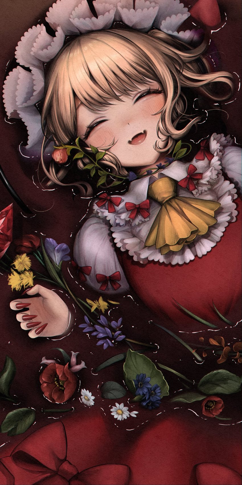 flandre scarlet (touhou and 1 more) drawn by miyako_yamamoto
