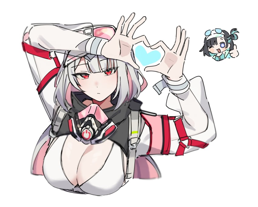 debi and marlene (black survival and 1 more) drawn by taenyaki