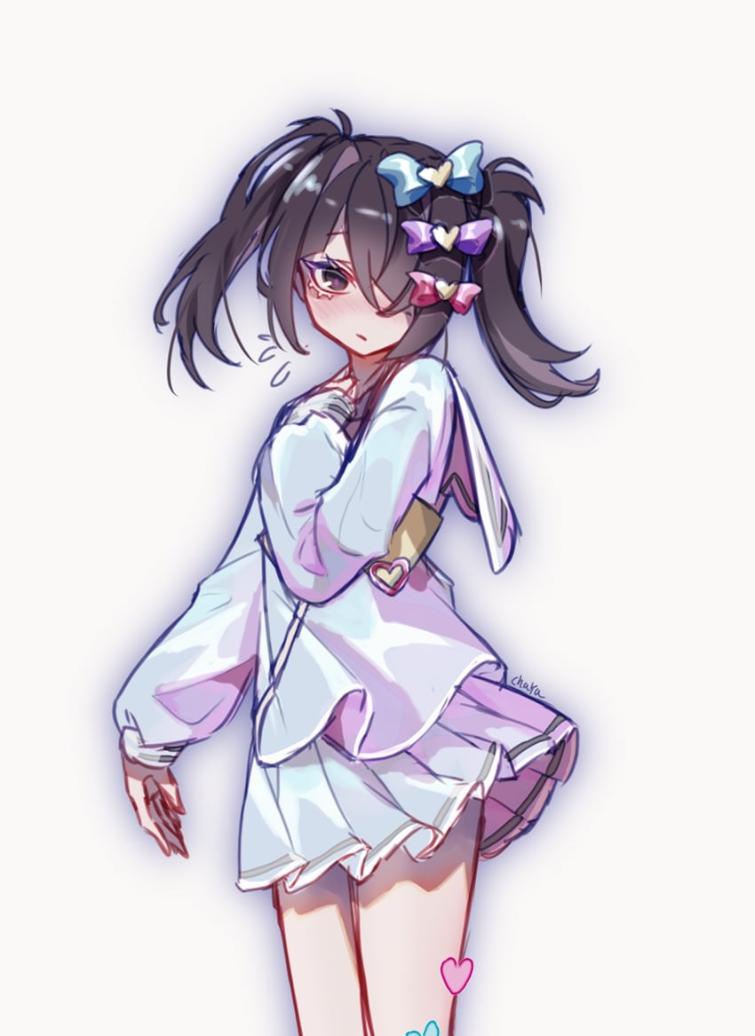 chouzetsusaikawa tenshi-chan and ame-chan (needy girl overdose) drawn by chayaji