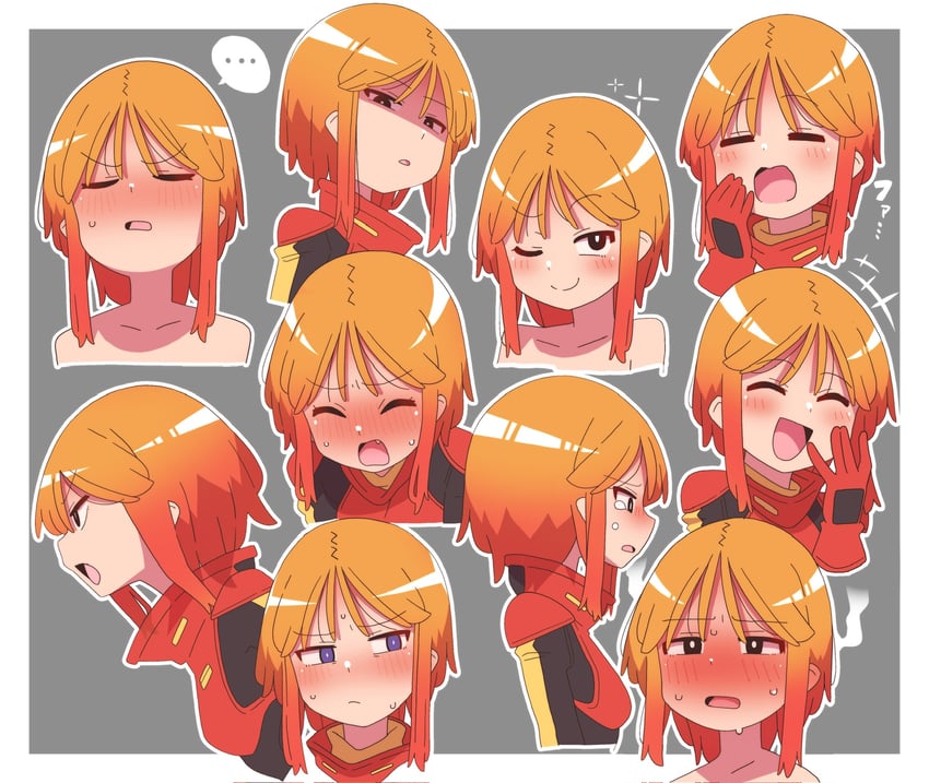 puru two (gundam and 1 more) drawn by onimaru_(onimal7802)