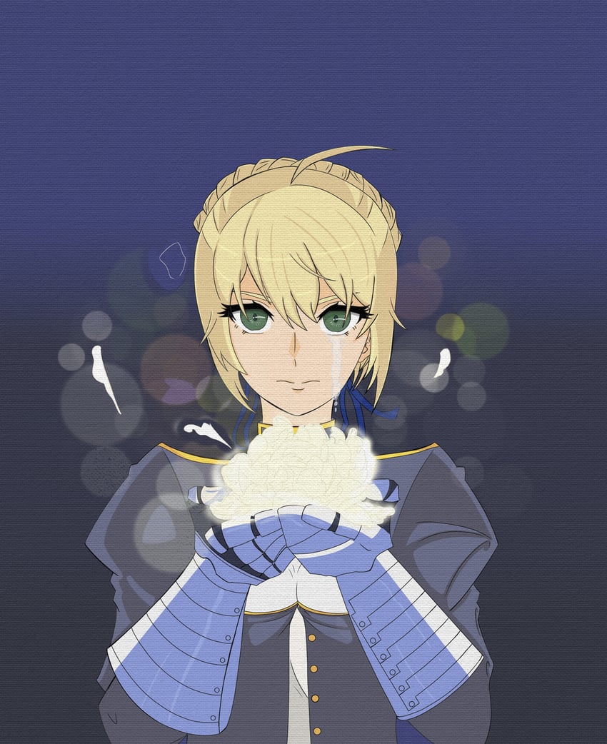 artoria pendragon and saber (fate and 1 more)