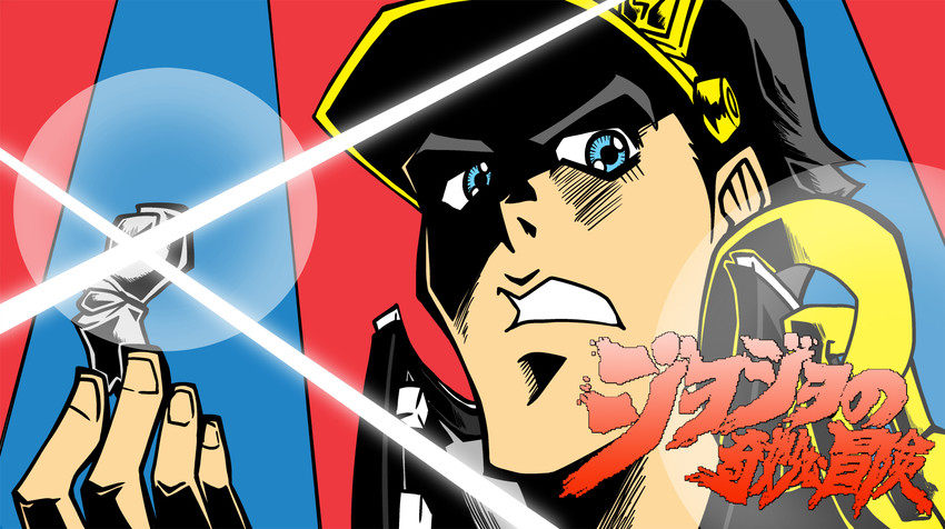 kujo jotaro (jojo no kimyou na bouken and 1 more) drawn by oniyama