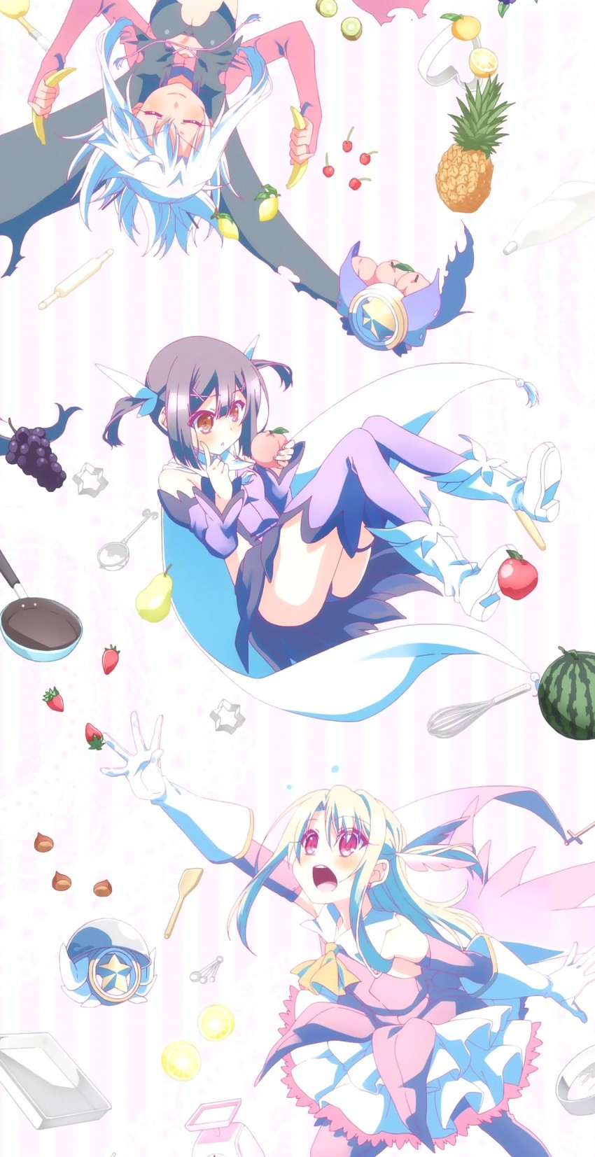 illyasviel von einzbern, chloe von einzbern, miyu edelfelt, prisma illya, magical ruby, and 1 more (fate and 1 more)