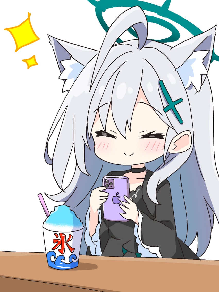 shiroko and shiroko terror (blue archive) drawn by kotatsu-mazoku