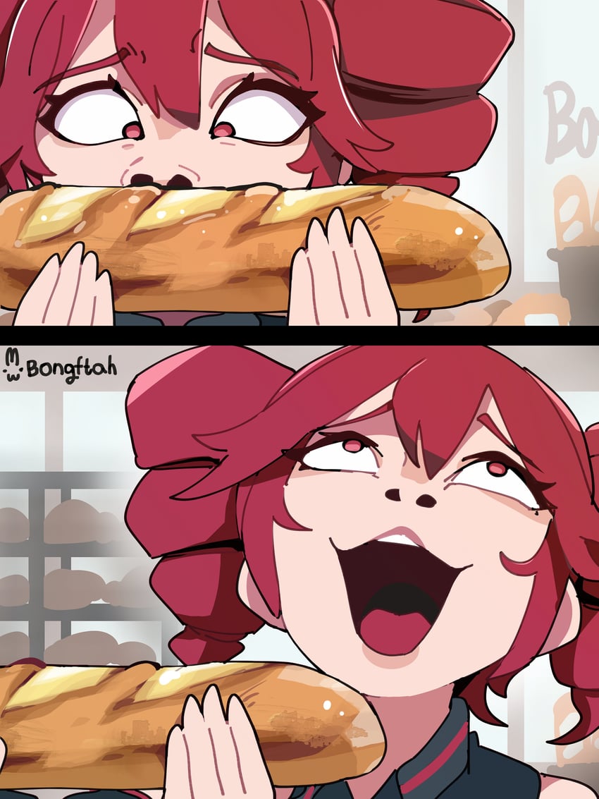 kasane teto (utau and 2 more) drawn by bongfill