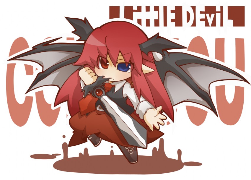 koakuma (touhou) drawn by gurageida