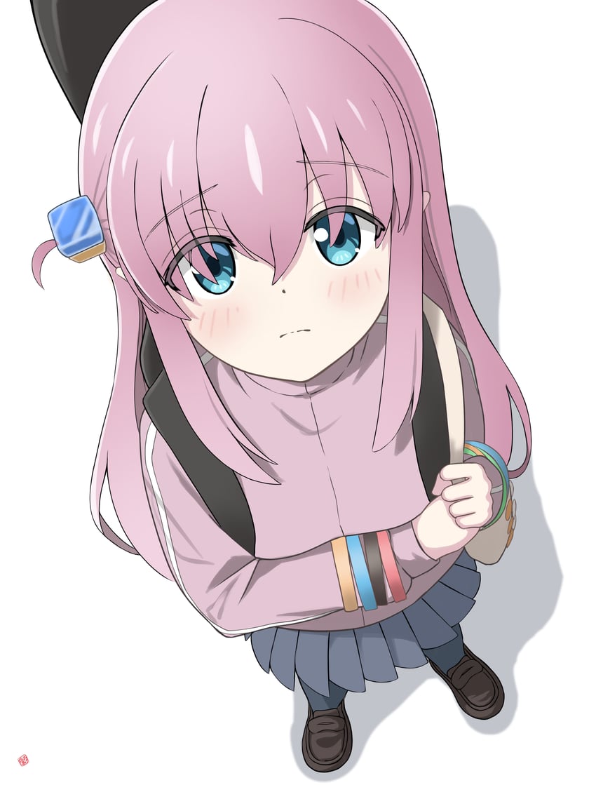 gotoh hitori (bocchi the rock!) drawn by nao_suke