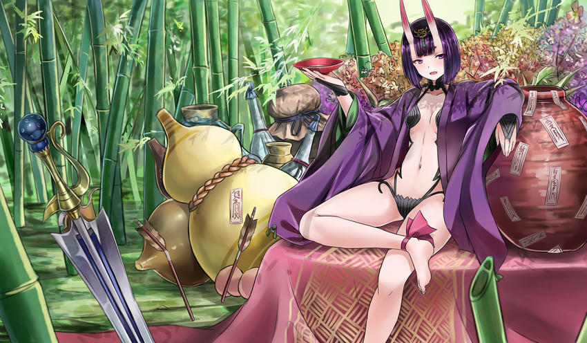 shuten douji (fate and 1 more) drawn by jeffrey10