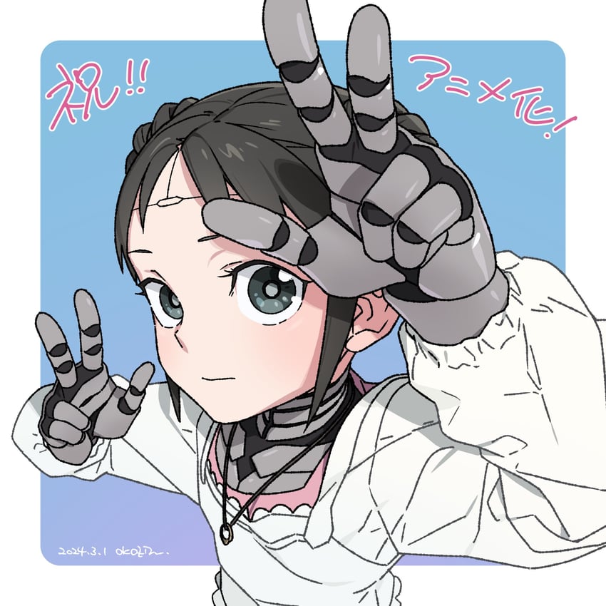 mina (boku no tsuma wa kanjou ga nai) drawn by okazin0310
