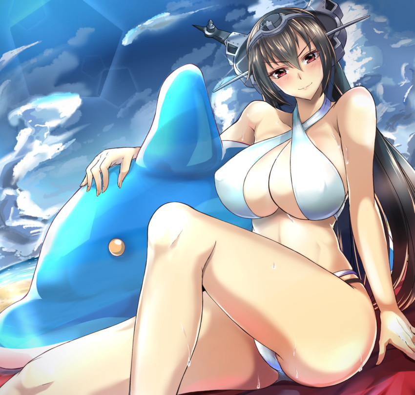 nagato (kantai collection) drawn by kumakichi_(cost-lost)