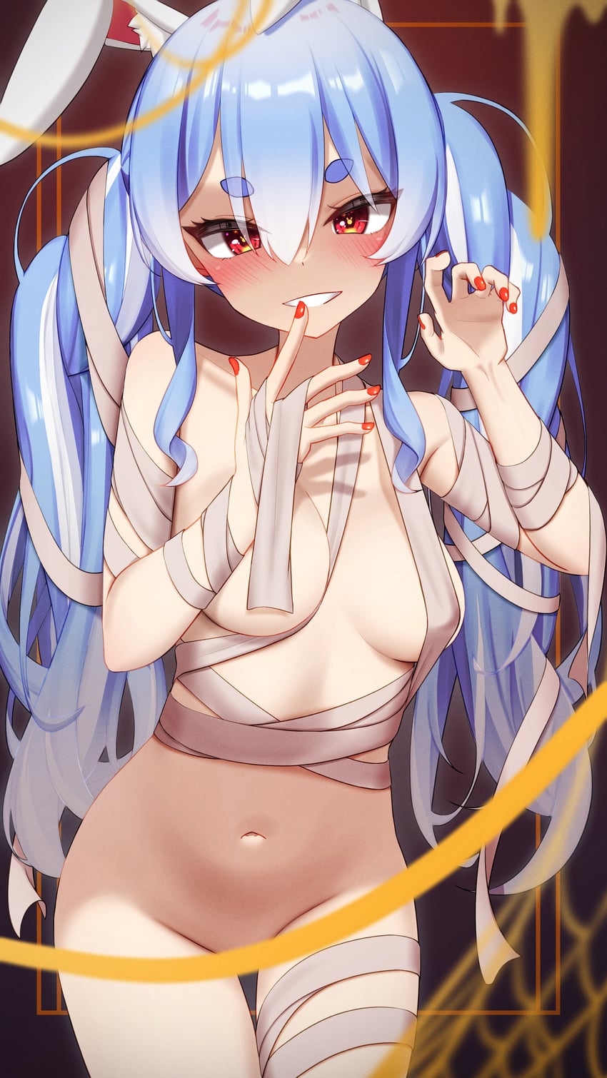 usada pekora (hololive) drawn by oishi_kuwagata