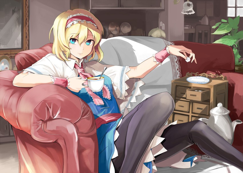 alice margatroid (touhou) drawn by emerane