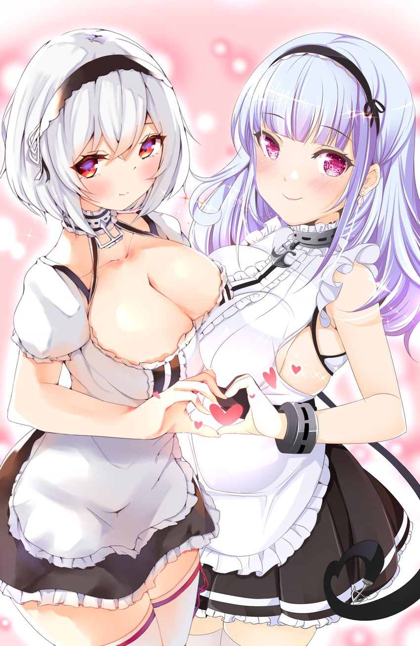 sirius and dido (azur lane) drawn by origami_aya and ryoutsu