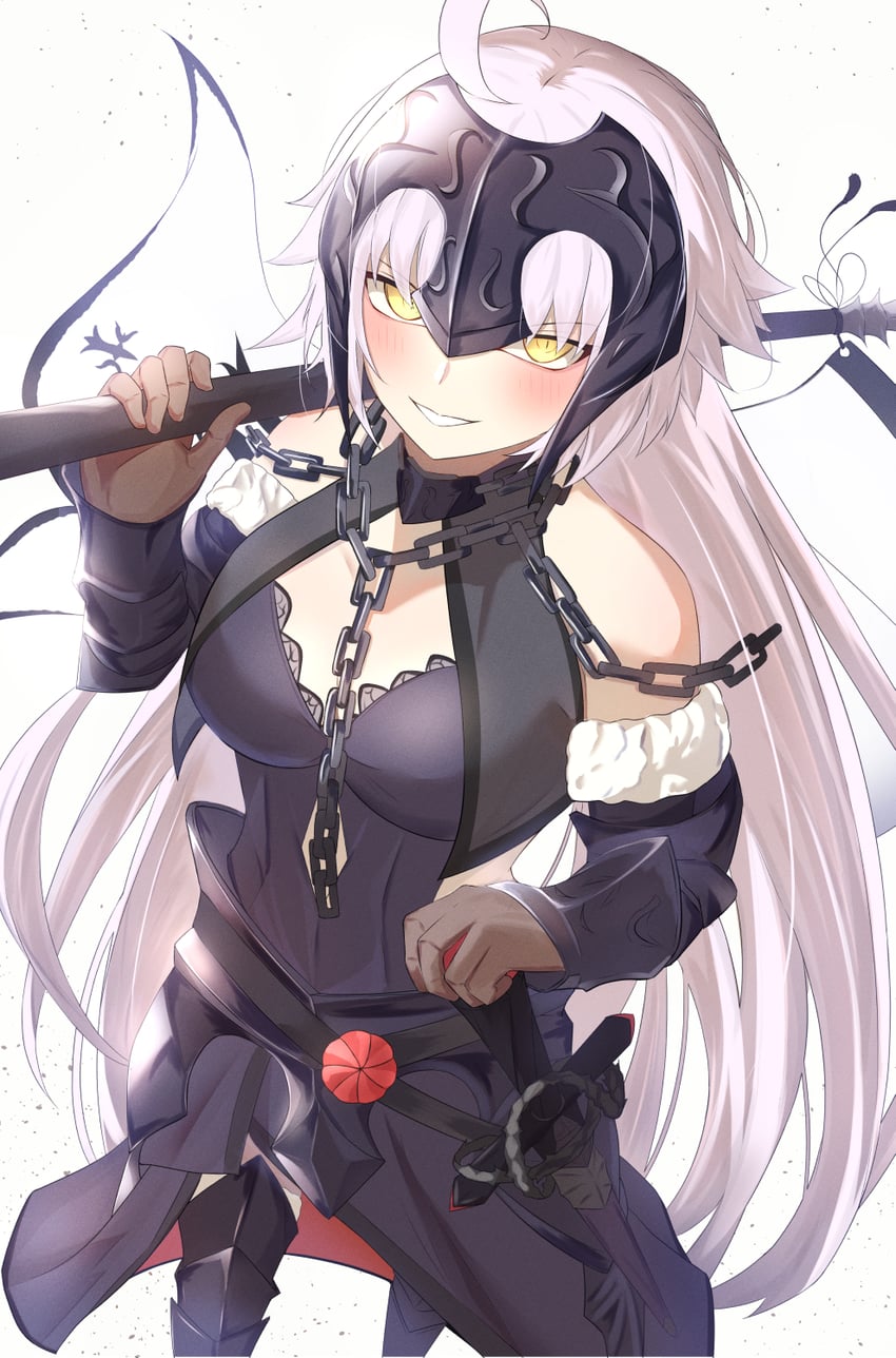 jeanne d'arc alter (fate and 1 more) drawn by umi_endu