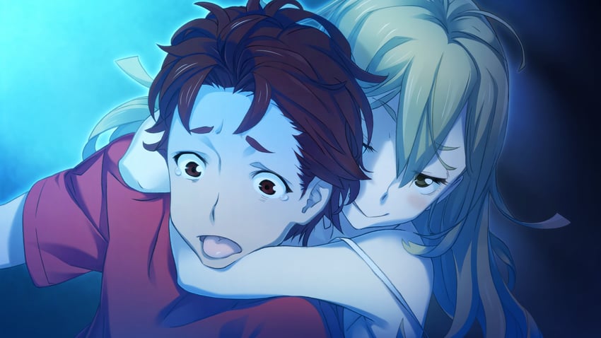 koujiro frau and yashio kaito (robotics;notes) drawn by fukuda_tomonori