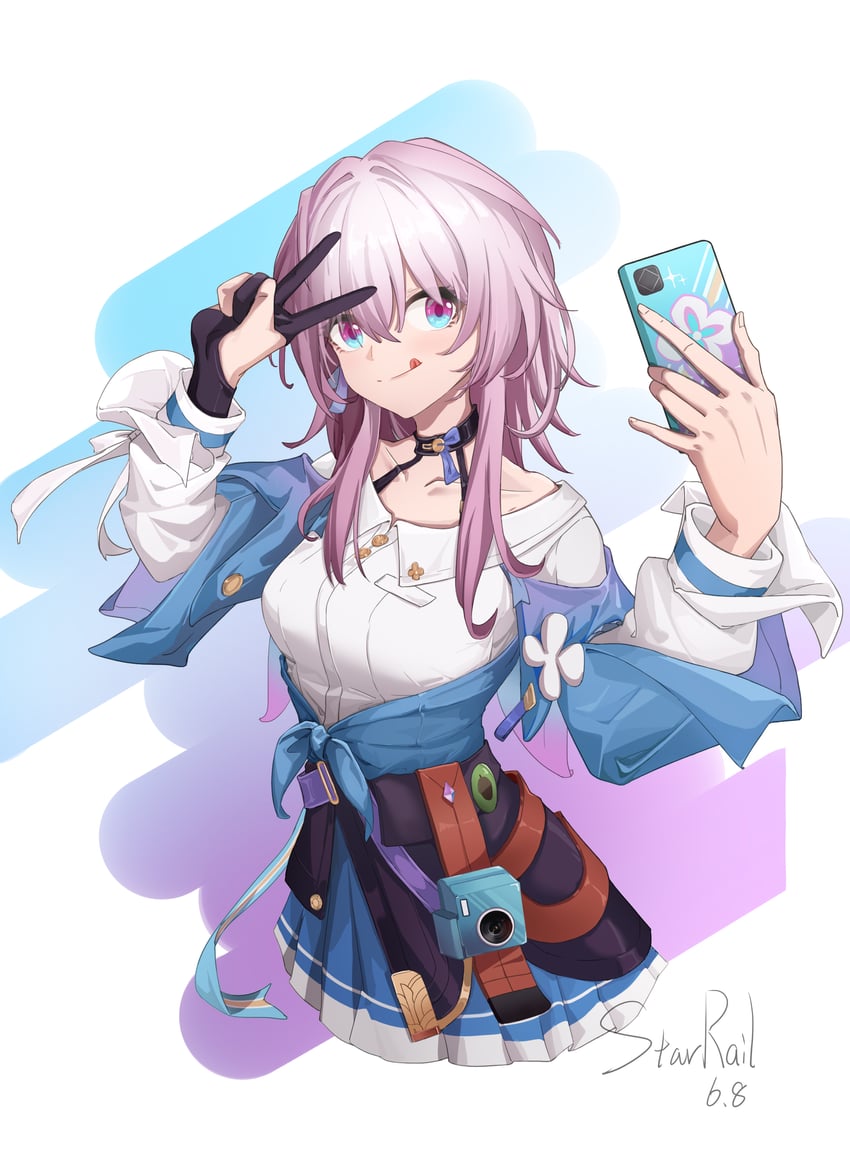 march 7th (honkai and 1 more) drawn by tianshengqiao