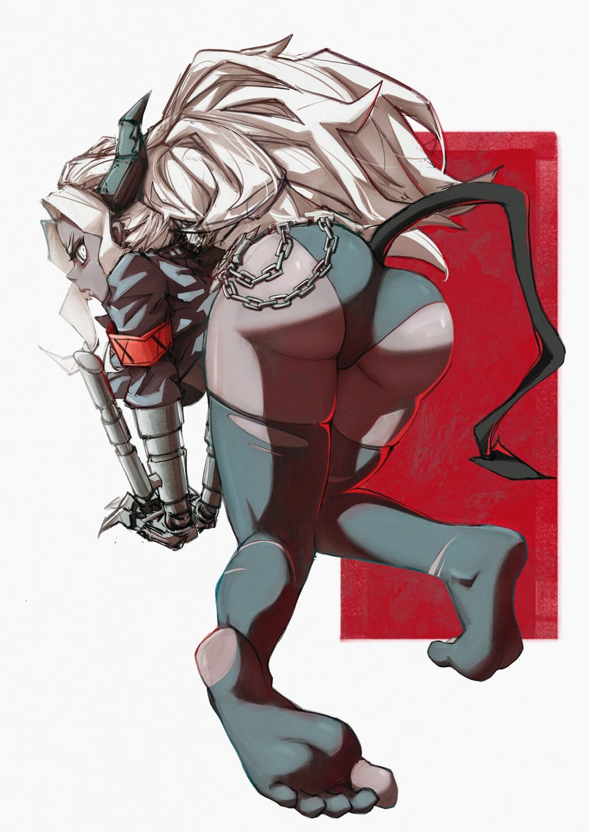 judgement (helltaker) drawn by kiqusha