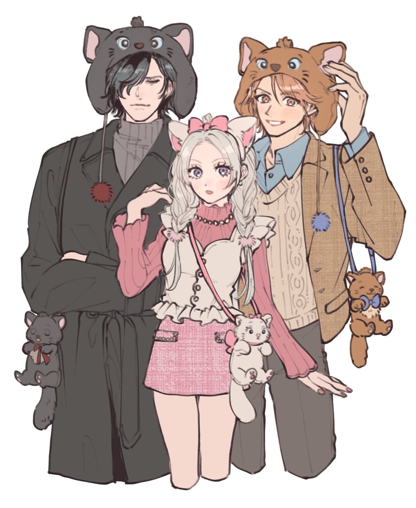 edelgard von hresvelg, hubert von vestra, ferdinand von aegir, marie, toulouse, and 1 more (fire emblem and 2 more) drawn by rn_(kicakabe)