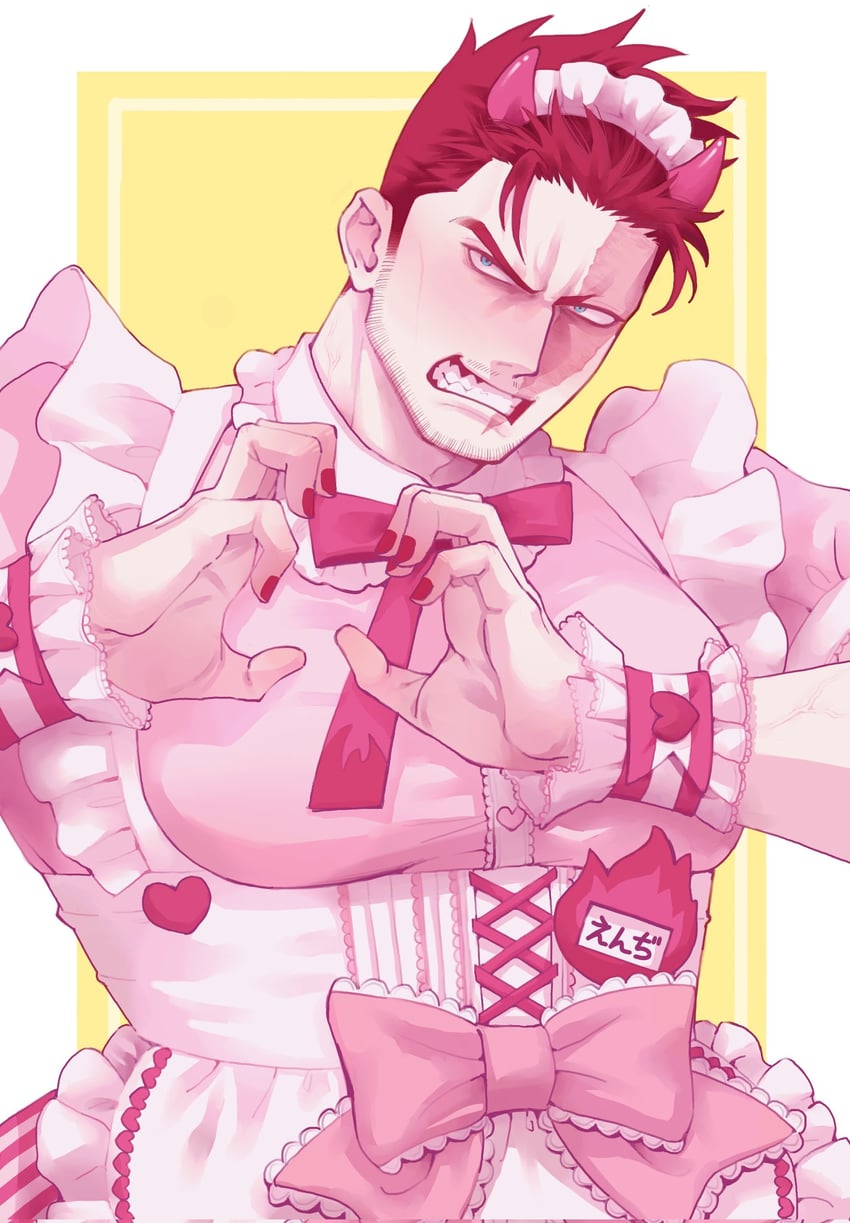 endeavor (boku no hero academia) drawn by ma_(maa21maa)