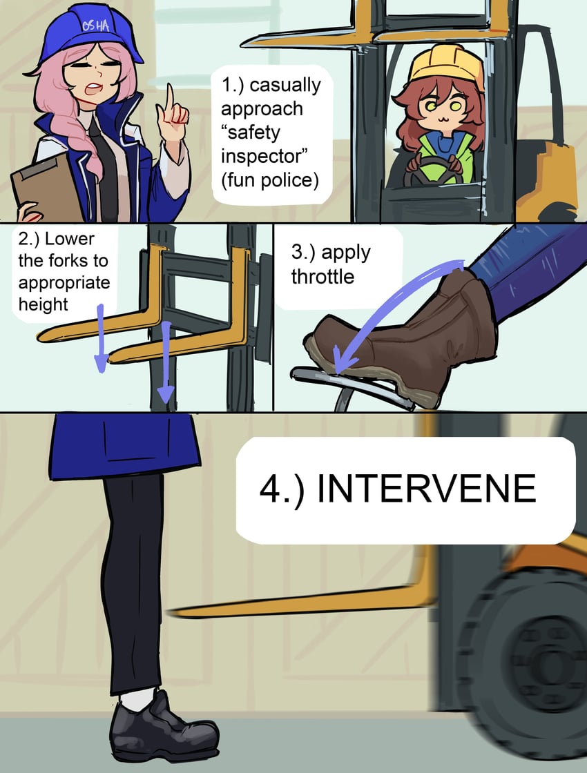 engineer (original and 1 more) drawn by centurii-chan