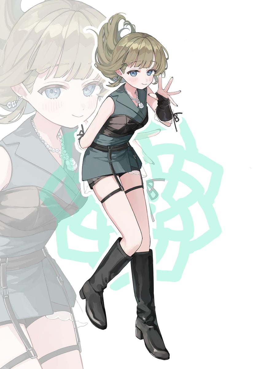 hanabusa lisa (vspo! and 1 more) drawn by hanada_ten