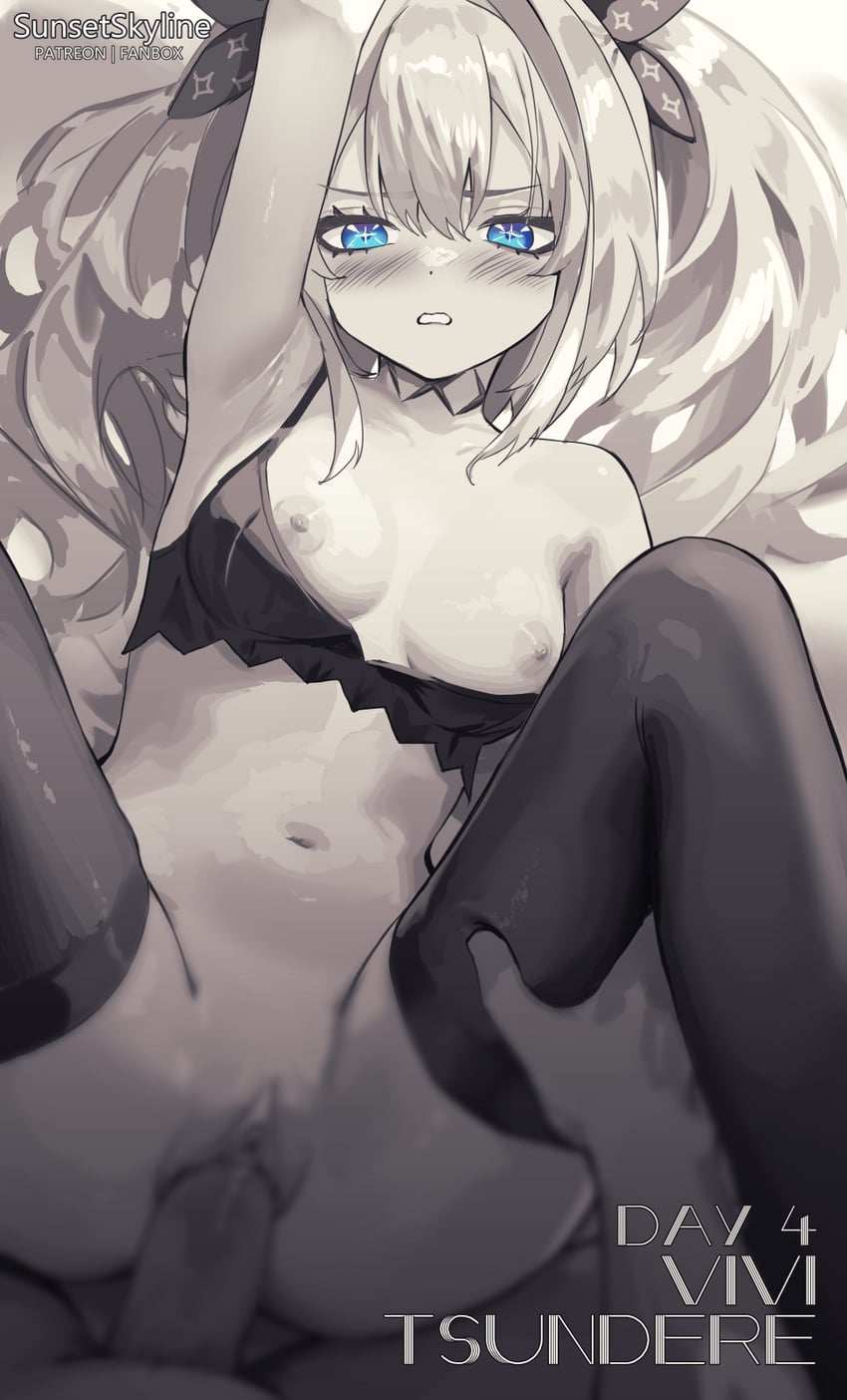 kikirara vivi (hololive and 1 more) drawn by sunsetskyline