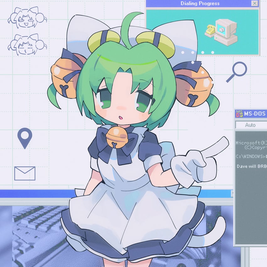 dejiko (di gi charat and 3 more) drawn by morizo_(morizoshop)