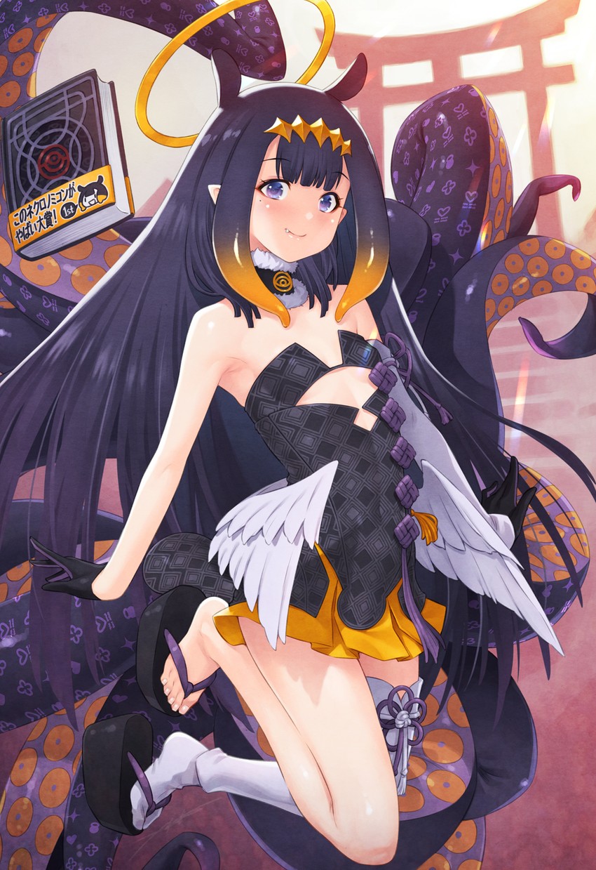ninomae ina'nis and ao-chan (hololive and 1 more) drawn by kazuma_muramasa