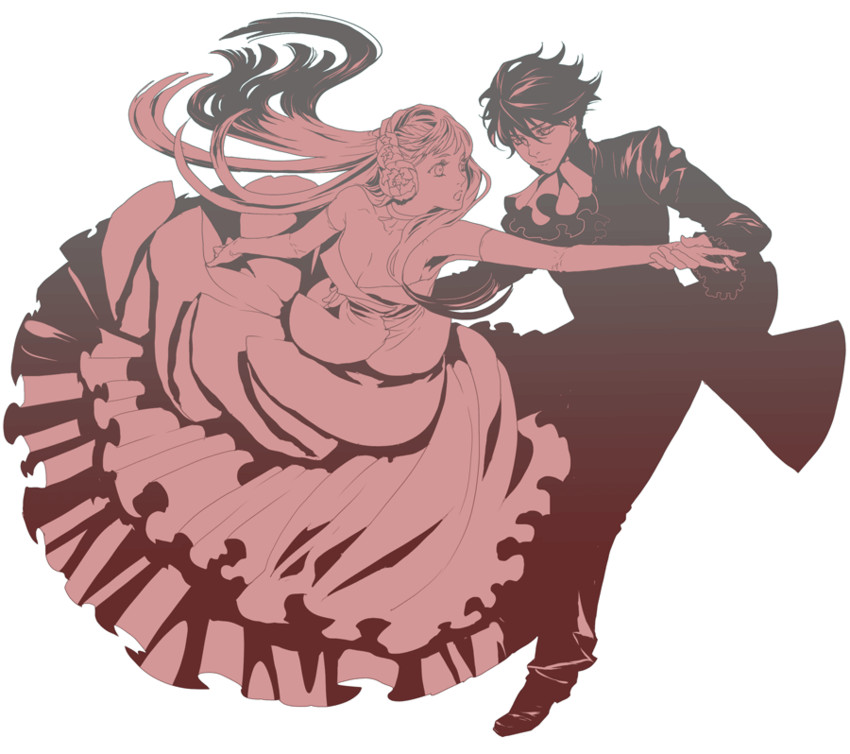heero yuy and relena peacecraft (gundam and 1 more) drawn by npn