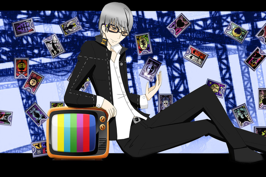 narukami yu (persona and 1 more) drawn by june183