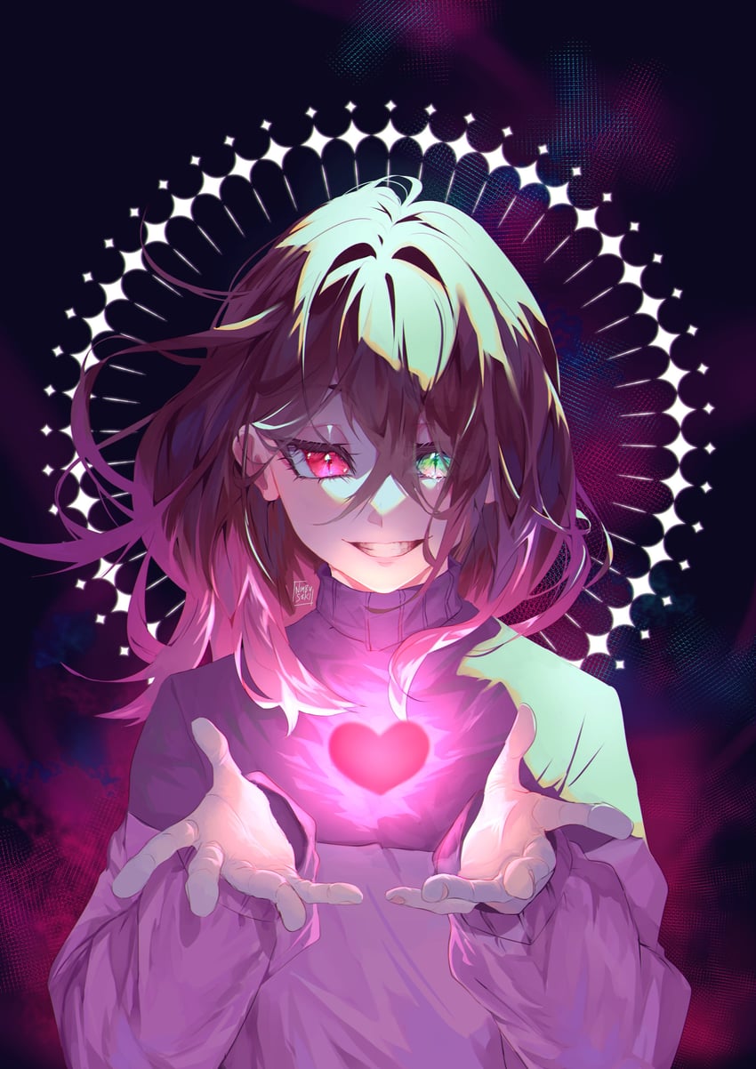 bete noire (undertale and 1 more) drawn by nimbuseki
