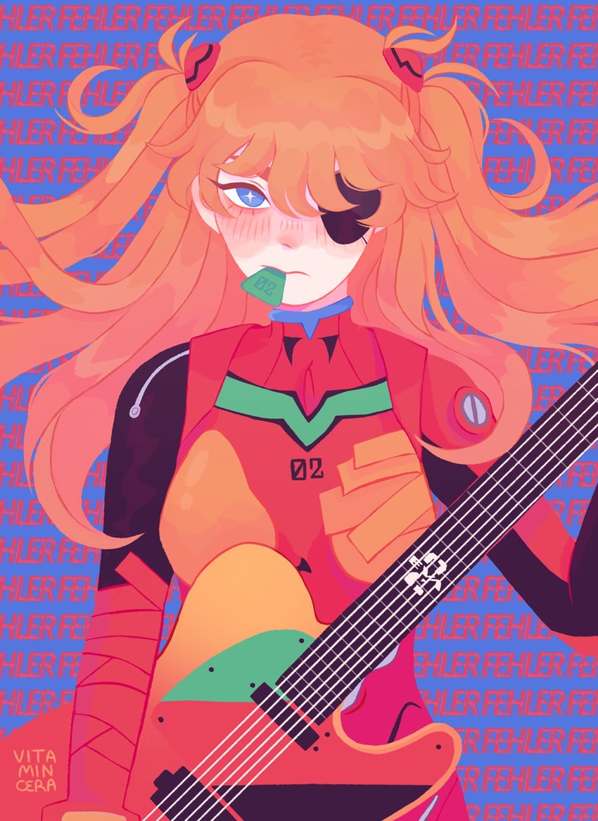 souryuu asuka langley (neon genesis evangelion and 3 more) drawn by vitamincera