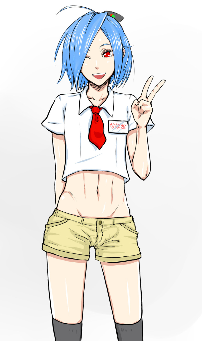 7-tan and nanao-kun (os-tan) drawn by u-suke
