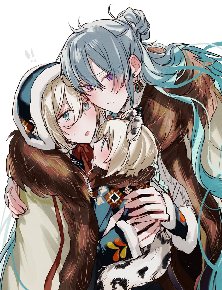 tenshouin eichi and hibiki wataru (ensemble stars!) drawn by eichi_turnr