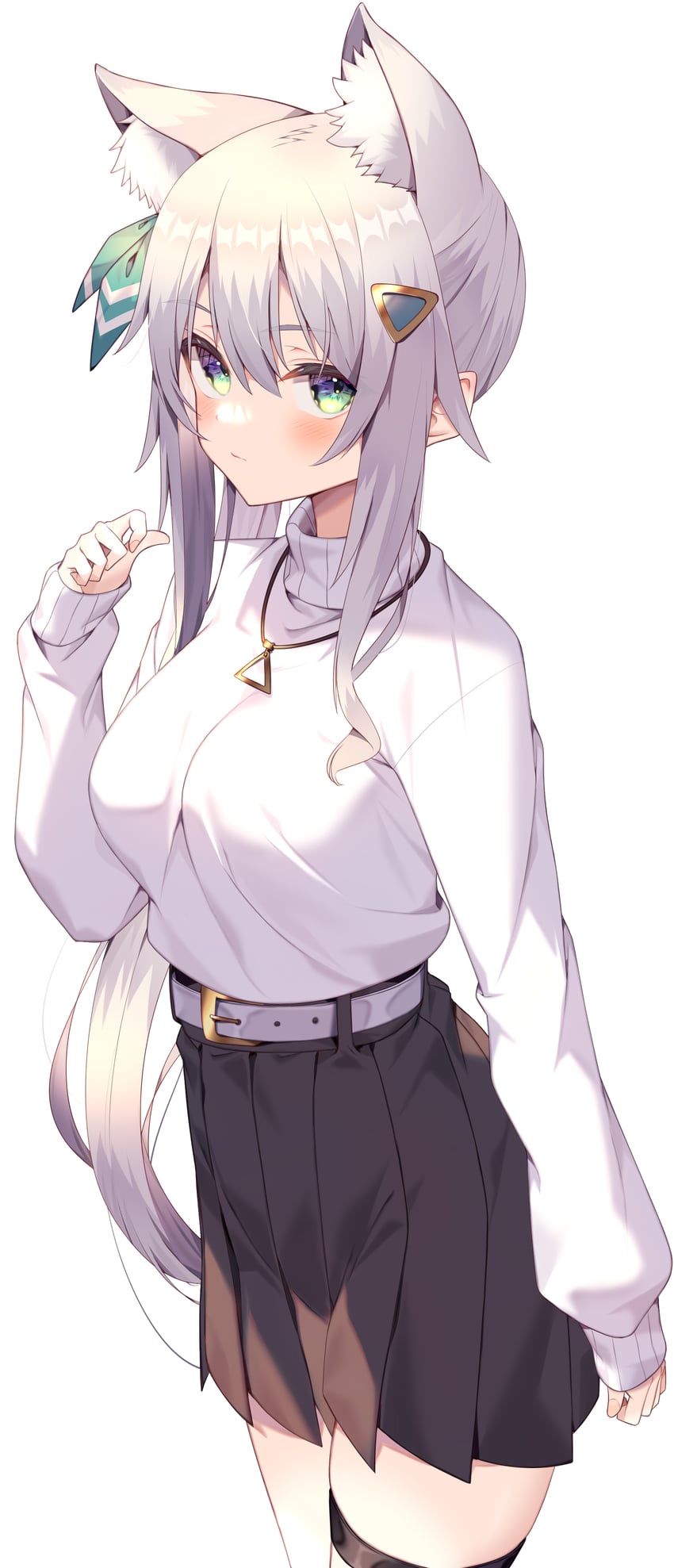 hizuki miu (wactor production) drawn by jun_(aousa0328)