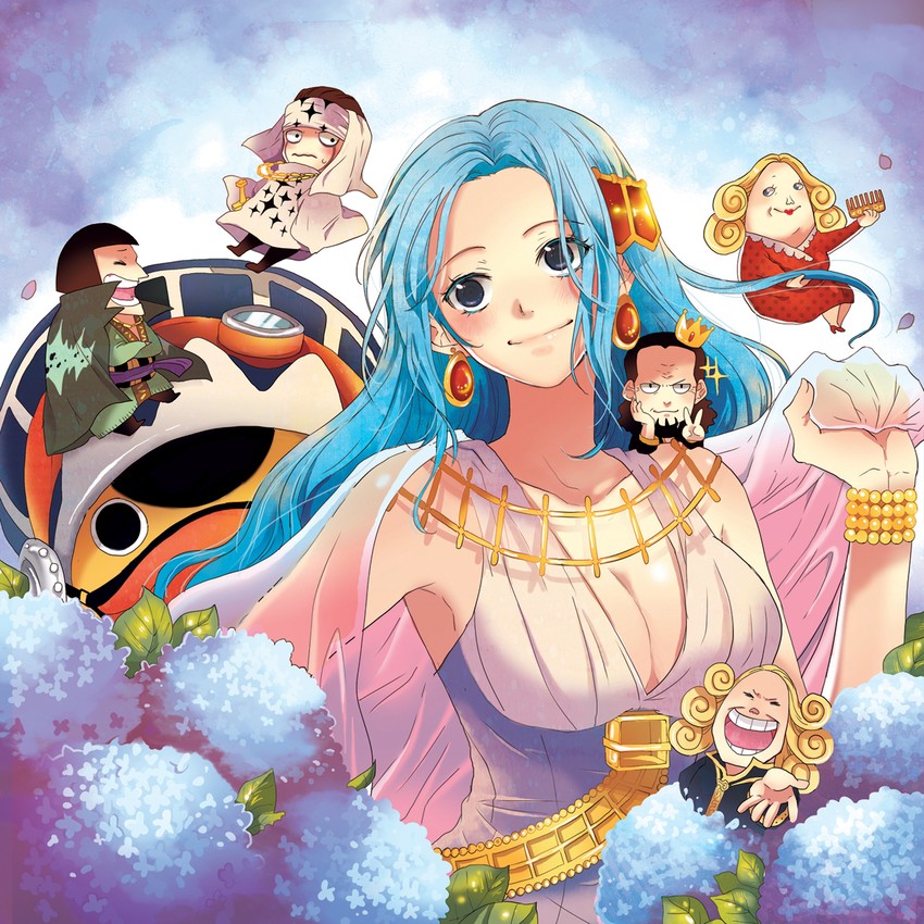 nefertari vivi, karoo, pell, nefertari cobra, chaka, and 2 more (one piece) drawn by ance
