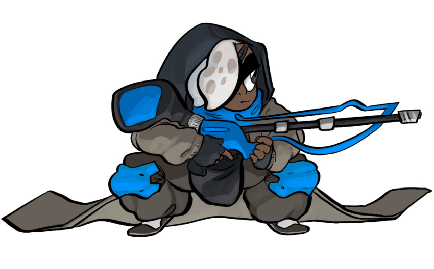 inkling player character and ana (splatoon and 3 more) drawn by funkgamut