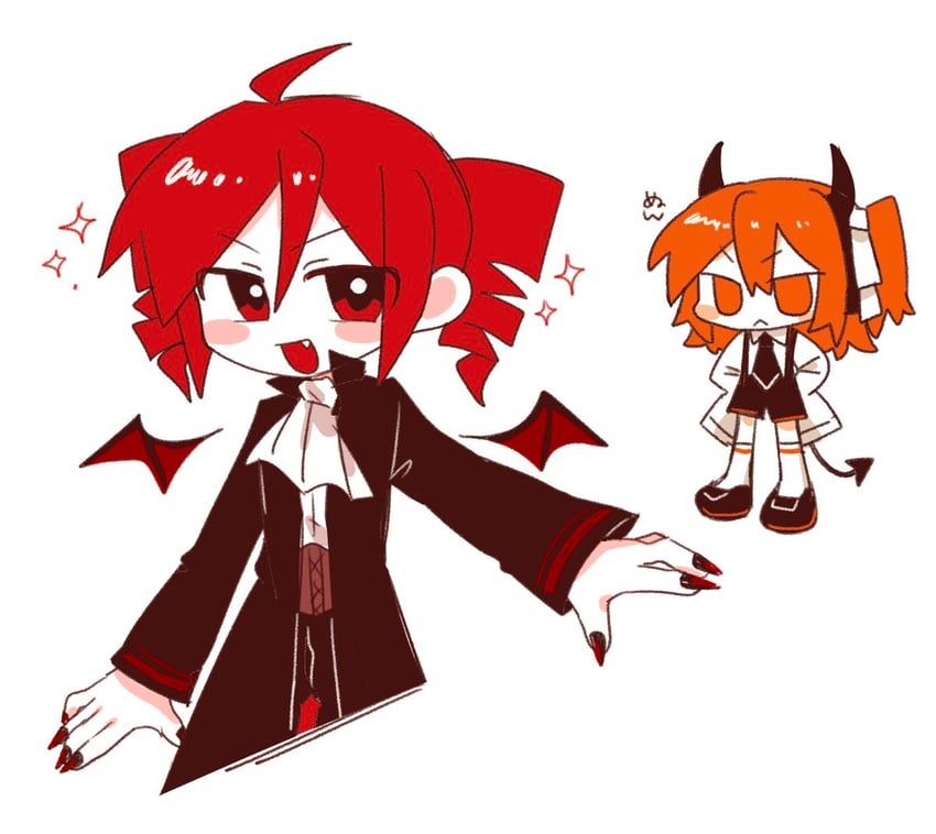 kasane teto and adachi rei (utau and 1 more) drawn by kyomu_305