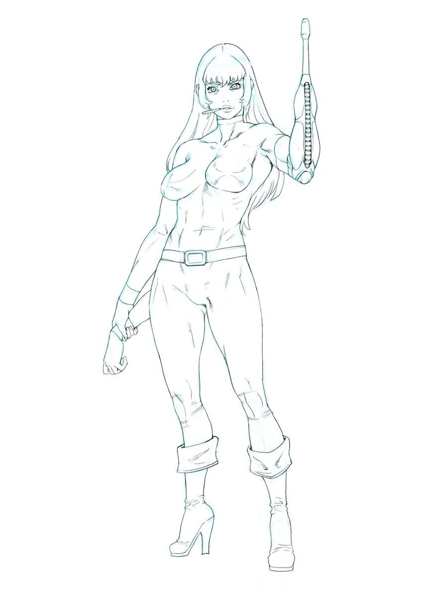 cobra (space adventure cobra) drawn by po-ju