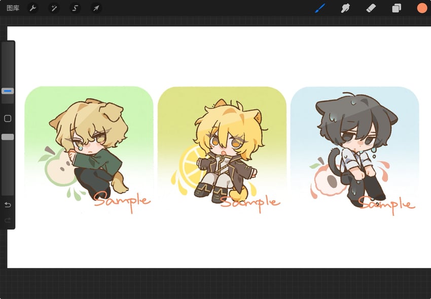 don quixote, sinclair, and yi sang (project moon and 1 more) drawn by xiao_ganju_nailuo