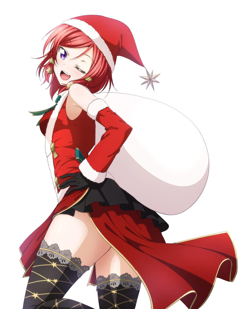 nishikino maki (love live! and 1 more) drawn by yu-ta