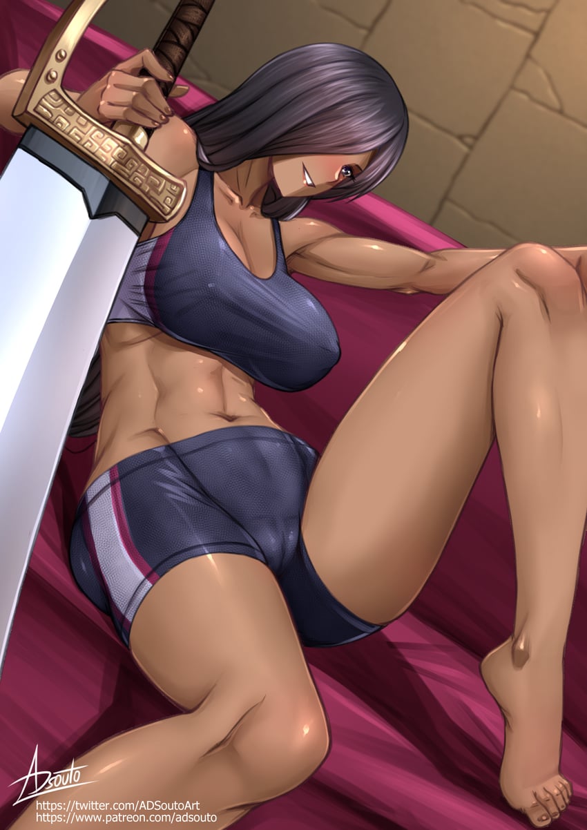 aisha belka (dungeon ni deai wo motomeru no wa machigatteiru darou ka) drawn by adsouto