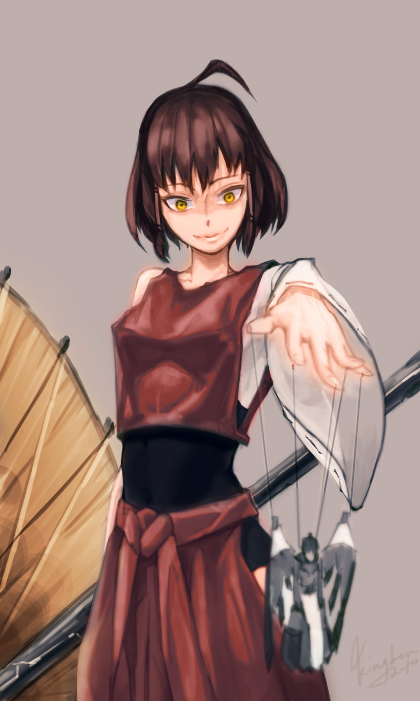 sendai hakurei no miko (original and 2 more) drawn by kingbaro