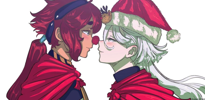 suletta mercury and miorine rembran (gundam and 1 more) drawn by tsunnamiart