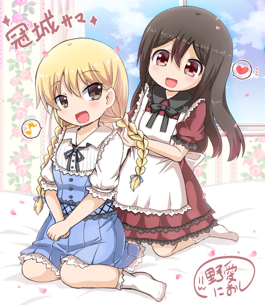 katsuragi ariko and dorothy (yugami no kuni no alice and 2 more) drawn by noai_nioshi