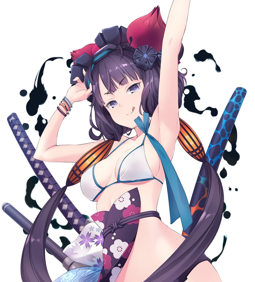 katsushika hokusai (fate and 1 more) drawn by sakana_(flame_sakana)