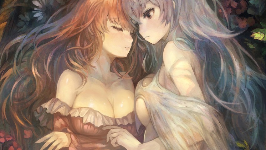 arnas and lyuritis (yoru no nai kuni) drawn by yoshiku_(oden-usagi)
