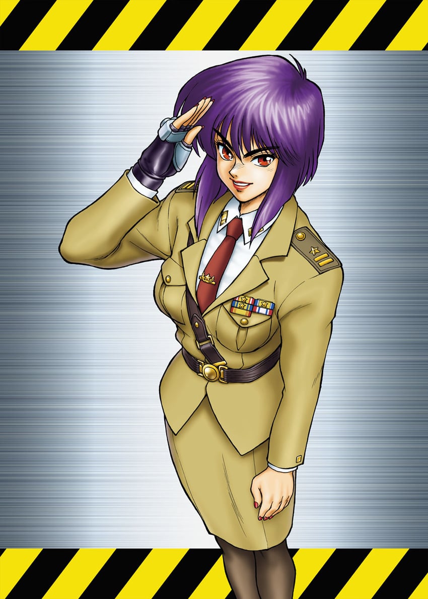 kusanagi motoko (ghost in the shell and 1 more) drawn by idemitsu_hidetada