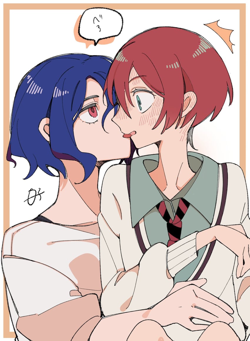 amate yuzuriha and shuji ito (gundam and 1 more) drawn by sirakoo