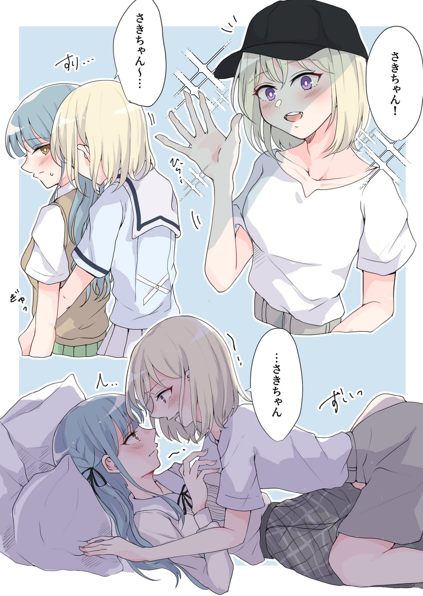togawa sakiko and misumi uika (bang dream! and 1 more) drawn by rousei